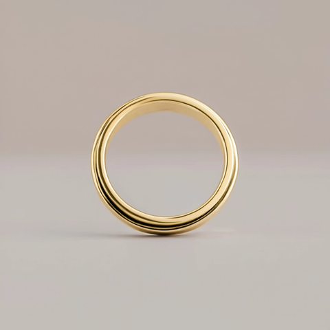The Minimalist Spinning Ring Gold