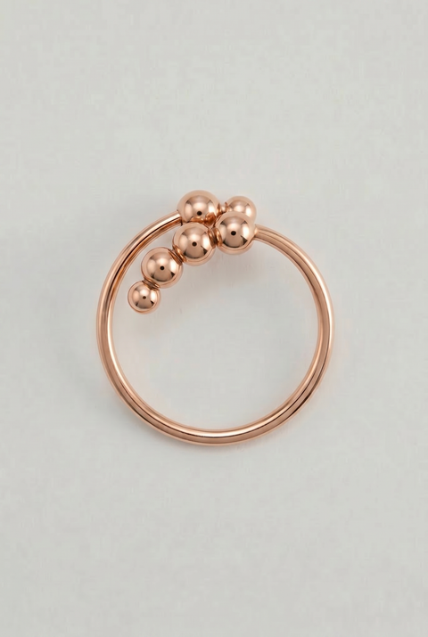 The Original Calming Grounding Ring Rose Gold