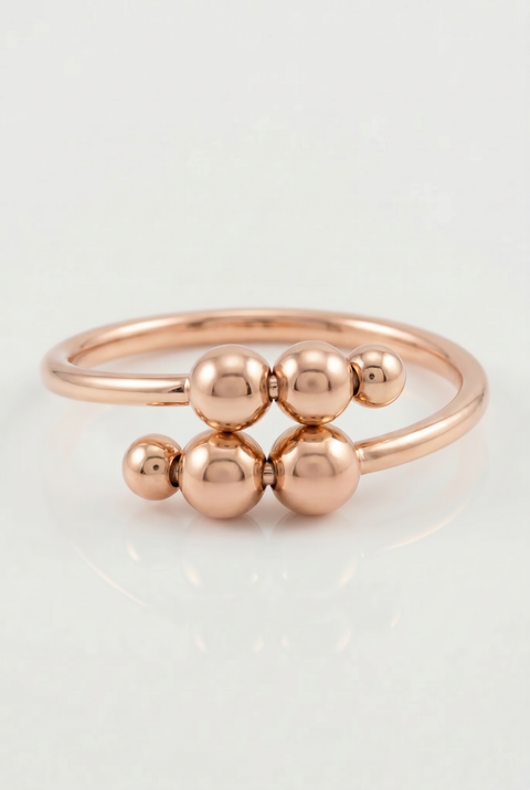 The Original Calming Grounding Ring Rose Gold