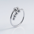 The Original Calming Grounding Ring Silver