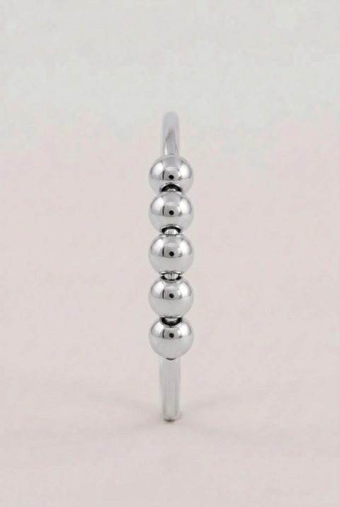 The Original Calming Grounding Ring Silver
