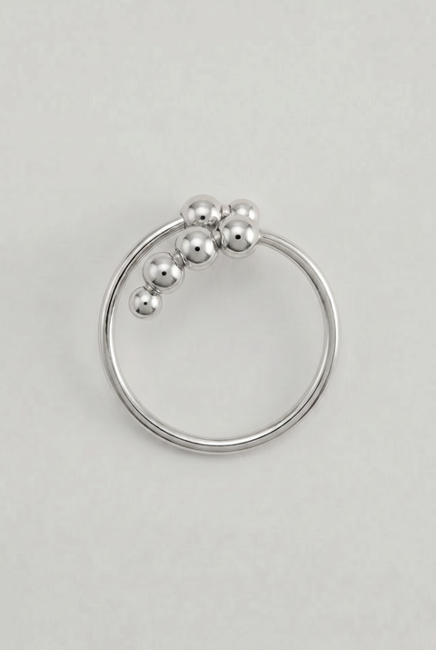 The Original Calming Grounding Ring Silver