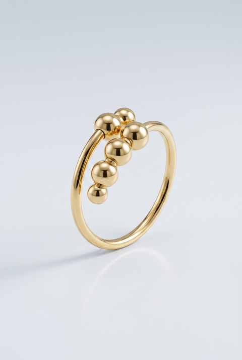 The Original Calming Grounding Ring Gold