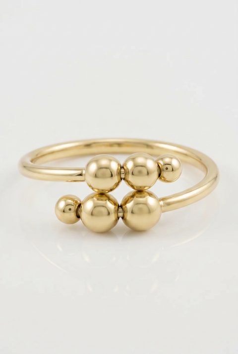 The Original Calming Grounding Ring Gold