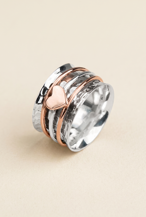 The Vintage Heart Grounding Ring