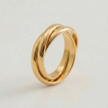 The Trinity Grounding Ring Gold